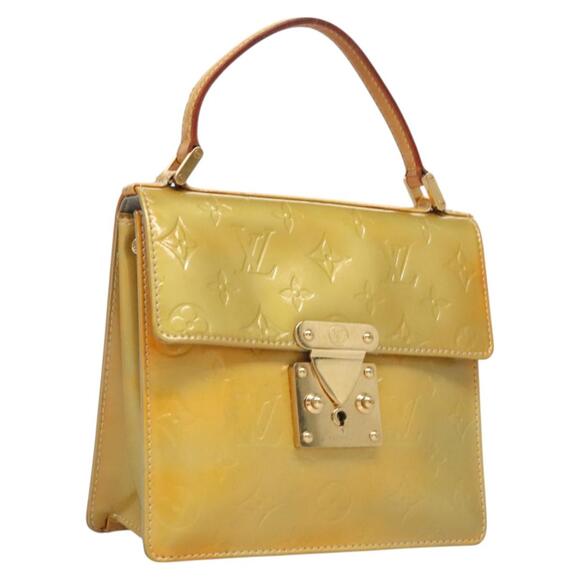 LOUIS VUITTON Monogram Vernis Spring Street Hand Bag Gris M91029 - Picture 1 of 16